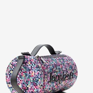 Desigual Multicolor Braided Multipositional Bag